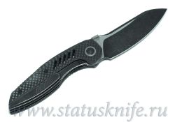 Нож CKF Ossom (Малышев, Ti, CF)фотография - 5