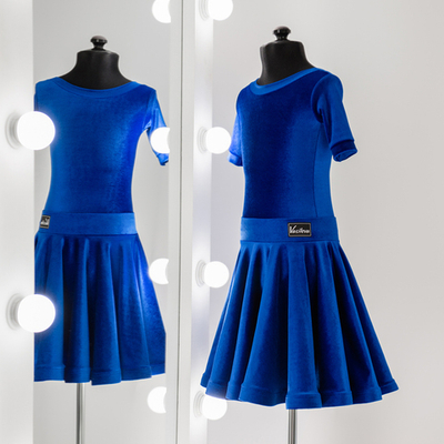 Standart 2-02-05-C | Рейтинговое платье для спортивных бальных танцев | Vasileva Dance