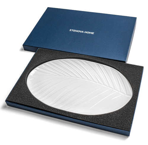 Блюдо сервировочное Bali (белый)