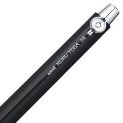 Механический карандаш 0,5 мм Uni Kuru-Toga Rubber Grip (черный)