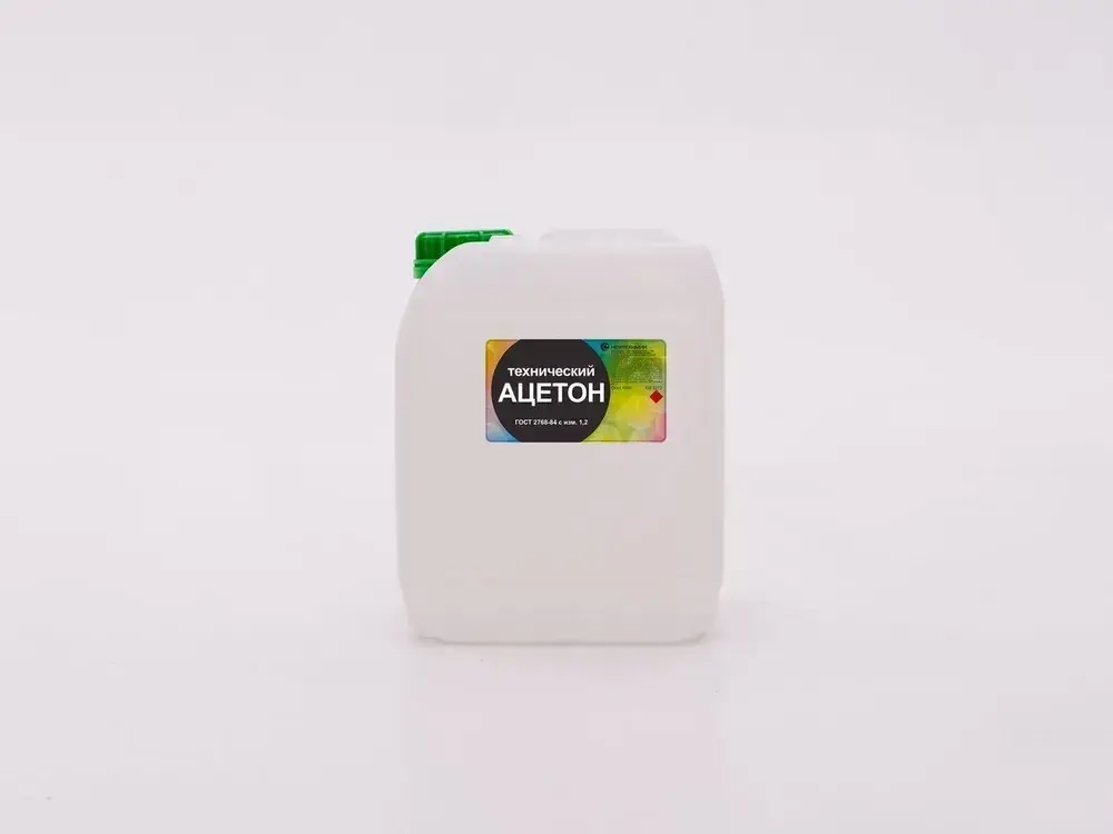 Ацетон технический 5 л 4000 г, 1 шт
