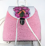 Рюкзак женский " Цветы"