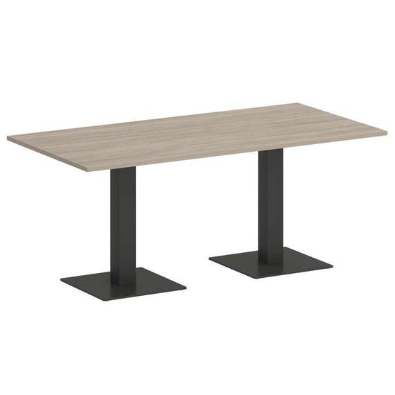 Onix Direct Стол прямоугольный O.SPRG-4 Дуб Аттик/Металл Антрацит 1800*900*750