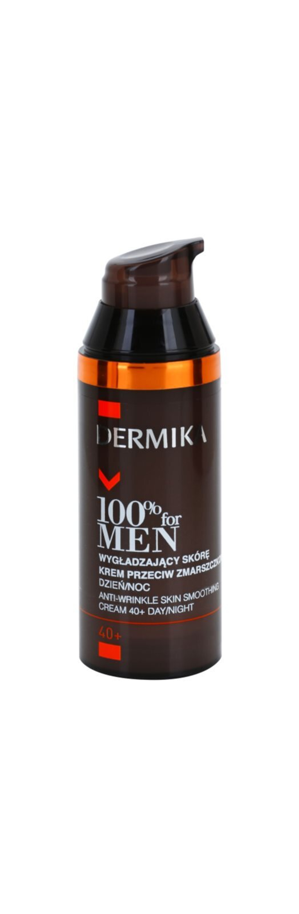 Dermika 100% for Men - разглаживающий крем против морщин 40+ /   50  ml  / GTIN 5902046503024