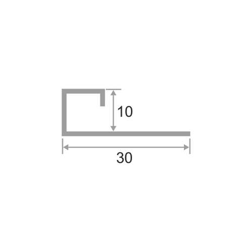 Алюминиевый профиль ПО-98 2700 мм