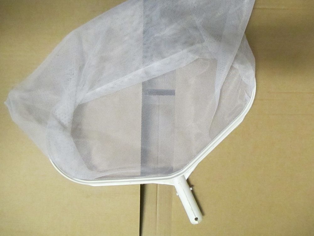 Сачoк для чистки мусора белый