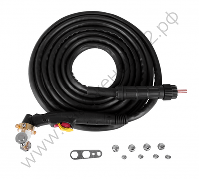 Плазменная горелка для ИПР-100, Плазмотрон Р- 80 (100А), 10 мм², 6м