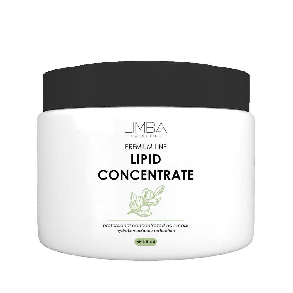Limba Premium Подложка Липидная - Маска-репозитор концентрат Lipid Treatment Concentrate Hair Mask
