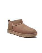 Кожаные угли classic ultra mini UGG - песочный(1116109)