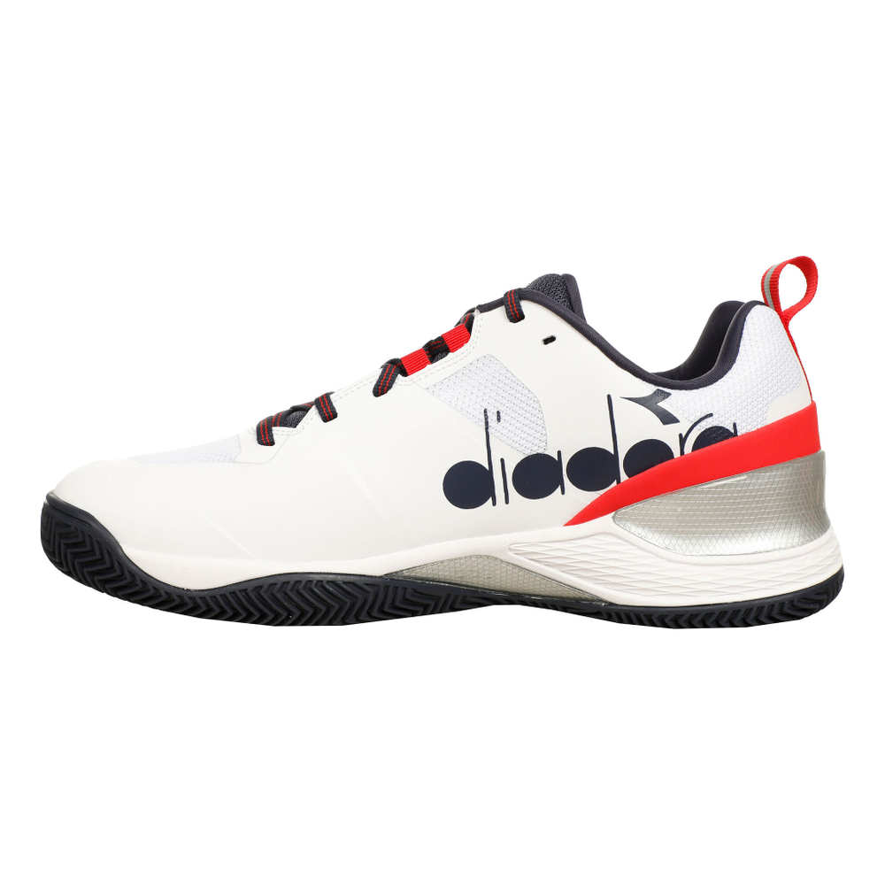 Мужские теннисные кроссовки Diadora Blushield Torneo 2 Clay Court Shoe Men - White, Dark Blue