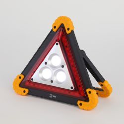 Фонарь автомобильный ЭРА AA-801 аккумуляторный, светодиодный, аварийный знак [15 Вт, COB+LED, power bank] | Автомобильные  фонари