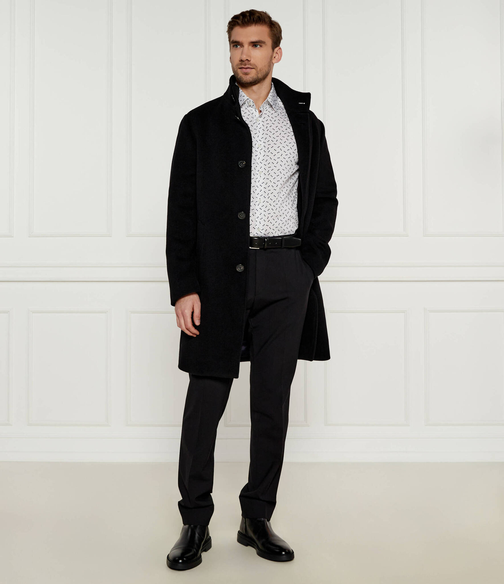 Рубашка H-JOE-kent-C1-214 BOSS BLACK - белый(50527626)