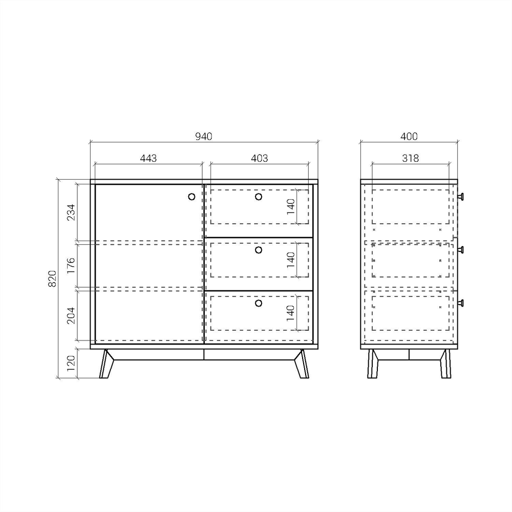 Комод FR029 (R)