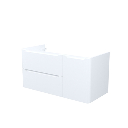 Тумба подвесная IDDIS Edifice, белый, 100 см, EDI10W1i95