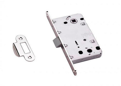 Замок с пластиковой защелкой ARCHIE LP 5112OL 99 под завертку мат.хром