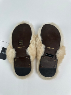 Шлепки Saint Laurent