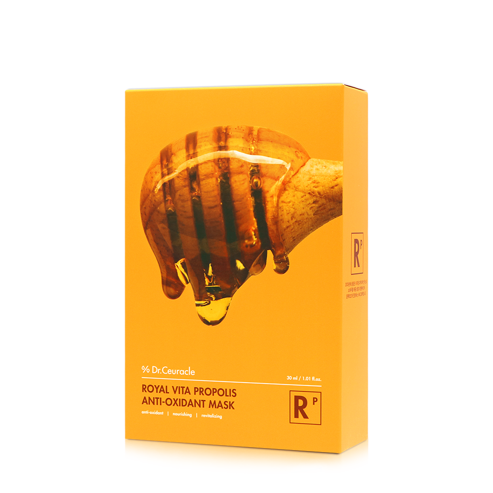 Dr.Ceuracle Маска тканевая антиоксидантная - Royal vita propolis, 10*30мл