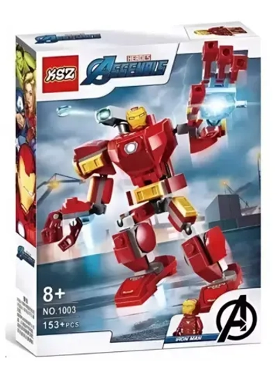 Конструктор Фигурка Робот- Железный Человек 153 дет 1003