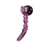 Розовое эрекционное кольцо с вибростимуляцией клитора Baile (Цвет: розовый)