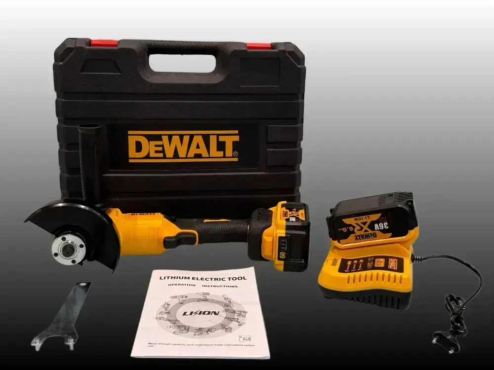 DEWALT Аккумуляторная болгарка, угловая шлифовальная машинка