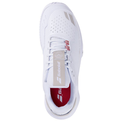Женские Кроссовки теннисные Babolat SFX Evo Wimbledon All Court - white/grey