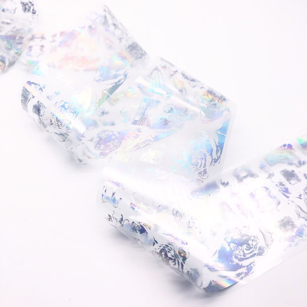 Zoo Фольга для литья переводная Разводы 1464, 4х50см