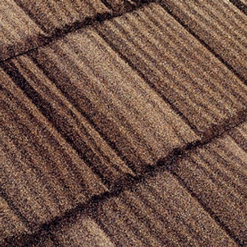 Черепица композитная Metrotile Metroshake II Цедар-браун