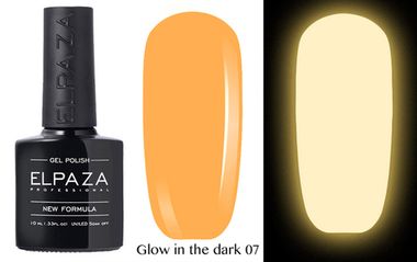 Elpaza (Эльпаза) гель-лак GLOW IN THE DARK (светящийся в темноте) 007, 10 мл.