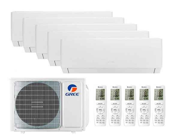 Мульти сплит-система Gree 5 x GWH09AGAXA-K6DNA4C/I / GWHD(42)NK6OO (LCLH)