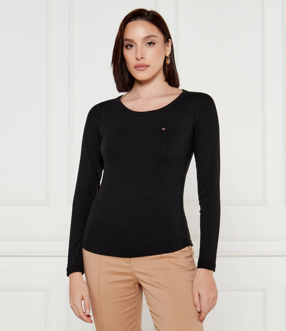 Блузка Tommy Hilfiger - черный(WW0WW38869)