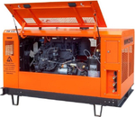 Компрессор винтовой передвижной дизельный ЗИФ ПВ-12/0,7 F на раме в кожухе ЗИФ-00038912