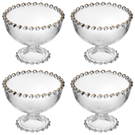 НАБОР КРЕМАНОК "GOLDEN CHARM" 4 ШТ./11*8,5 СМ