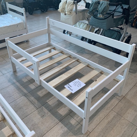 Кровать подростковая "София" 140*70 см белая1 борт (СЧ)