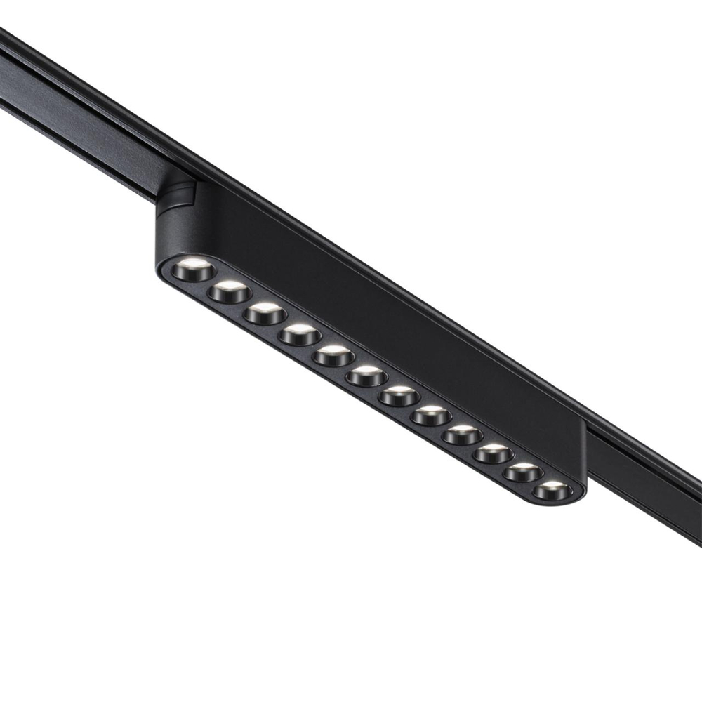 359076 SHINO NT23 179 черный Трековый светильник для низковольтного шинопровода IP20 LED 12W 48V 4000K 1140Лм SMAL