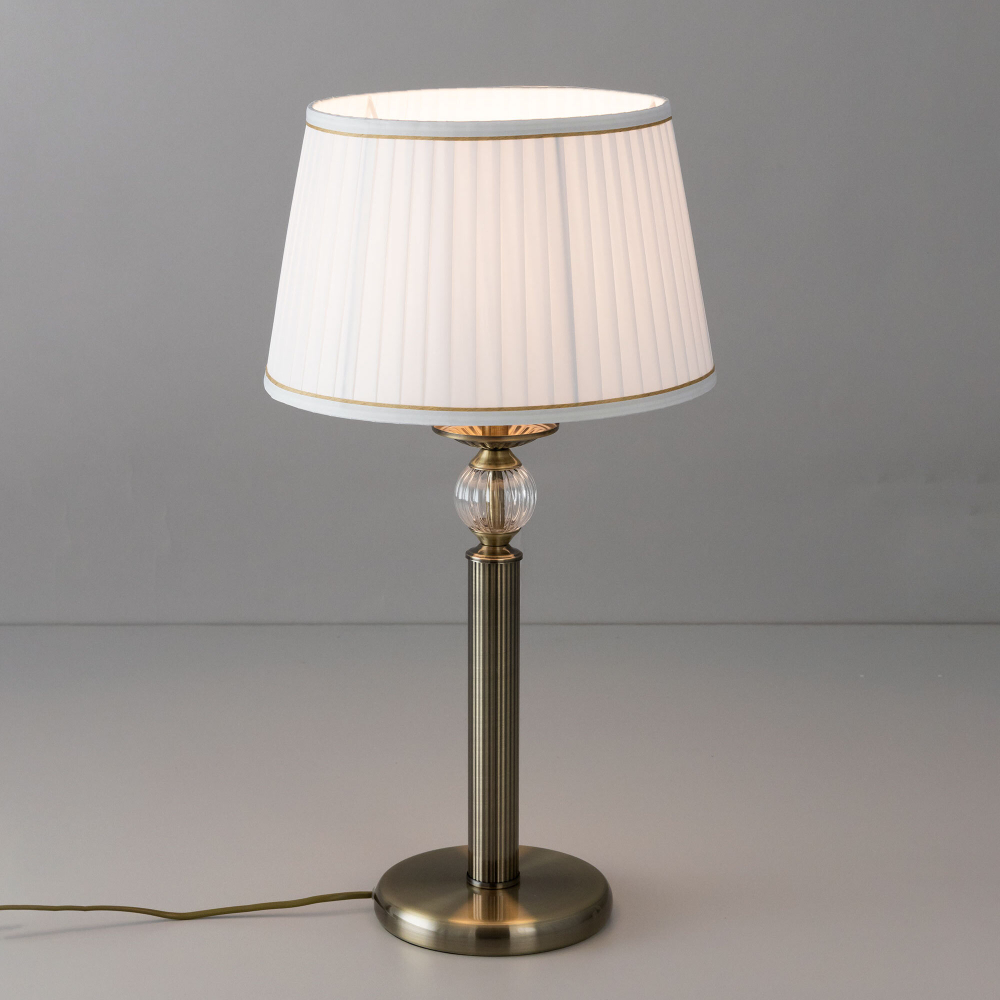 Citilux Гера CL433813 Настольная лампа с абажуром Бронза