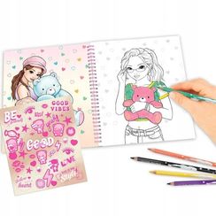TOPModel Colouring Book TEDDY COOL