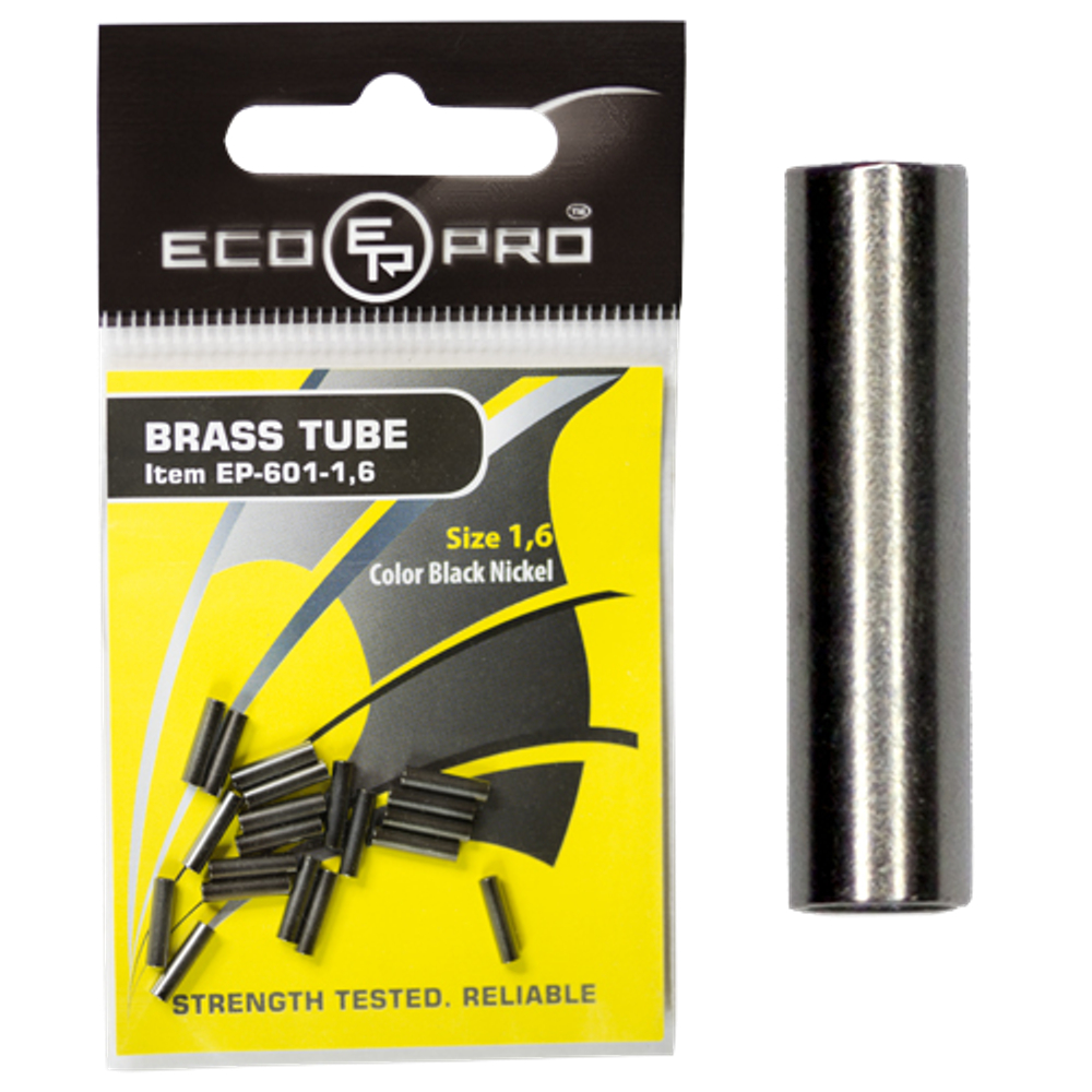 Обжимная трубка EcoPro EP-601-1.2 20шт Black Nickel