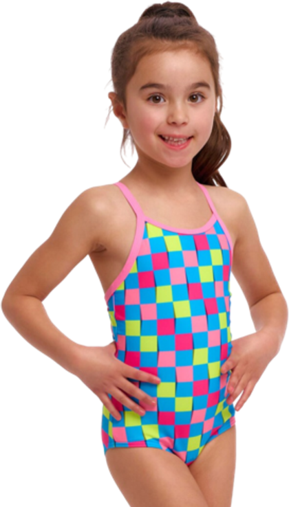 Купальник FUNKITA Toddler Girl's Post It