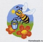 "Пчелка"-0575 канва с рисунком
