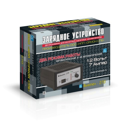 Устройство зарядное Вымпел-270 12В (НПП ОРИОН)