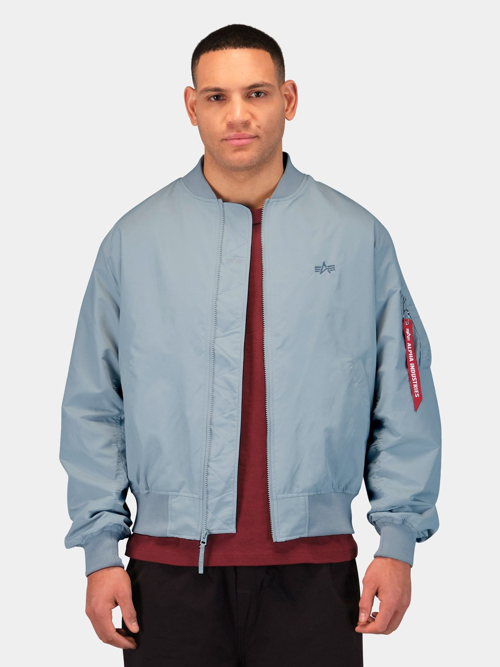 Ветровка мужская ALPHA INDUSTRIES LOGO L-2B HUNTER RELAXED FLIGHT JACKET