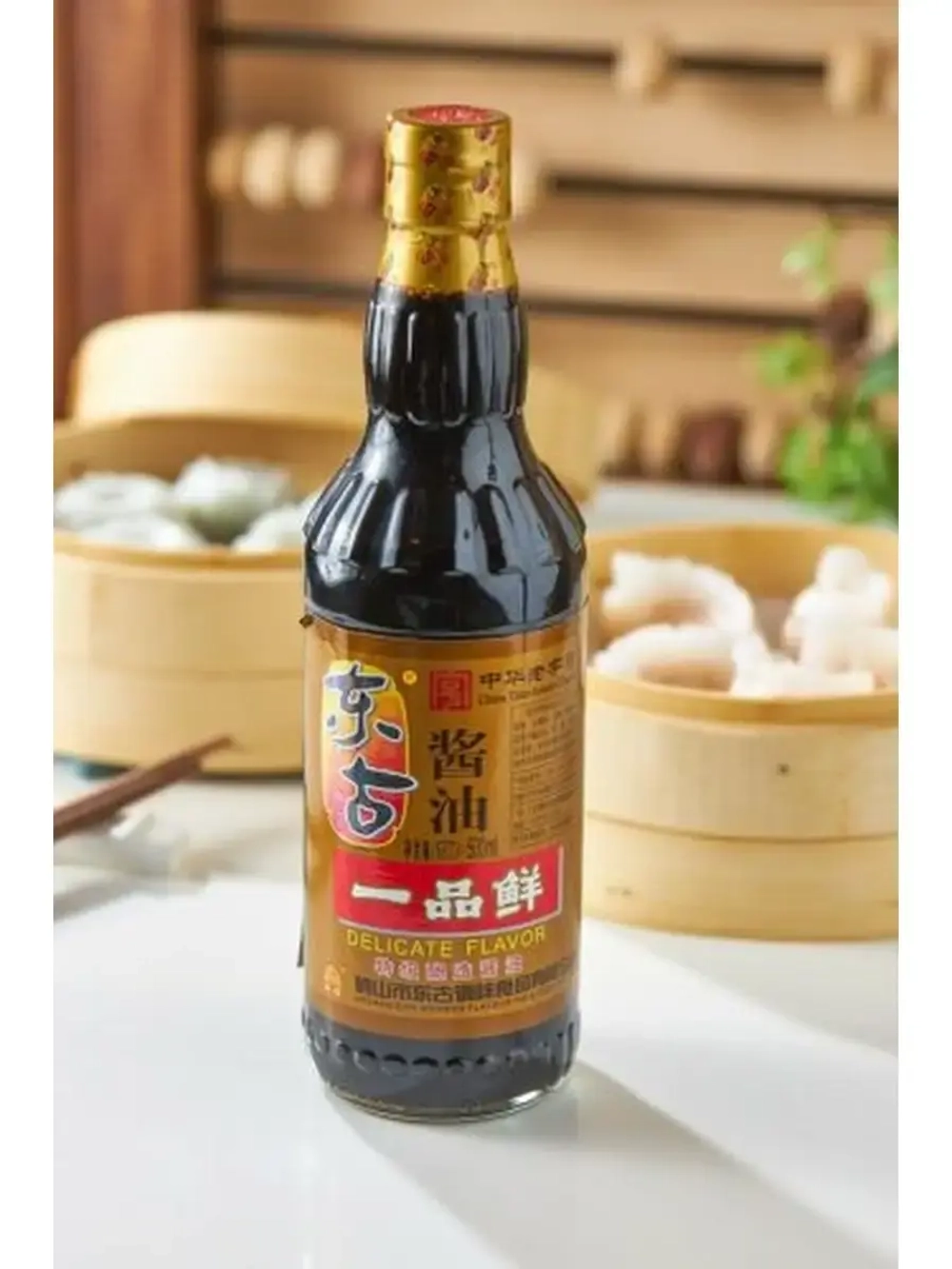 Китайский соевый соус со вкусом краба Донггу