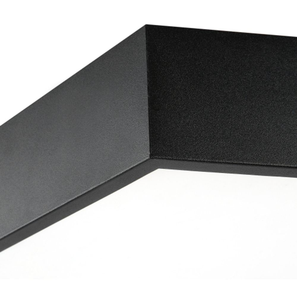 Светильник LED ЭРА Geometria SPO-121-B-40K-038 Hexagon 38Вт 4000K 4000Лм IP40 600*80 черный подвесной драйвер внутри