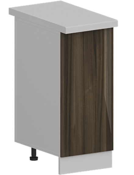 Кухня Модуль ШН 350 Графит / Орех Миланский