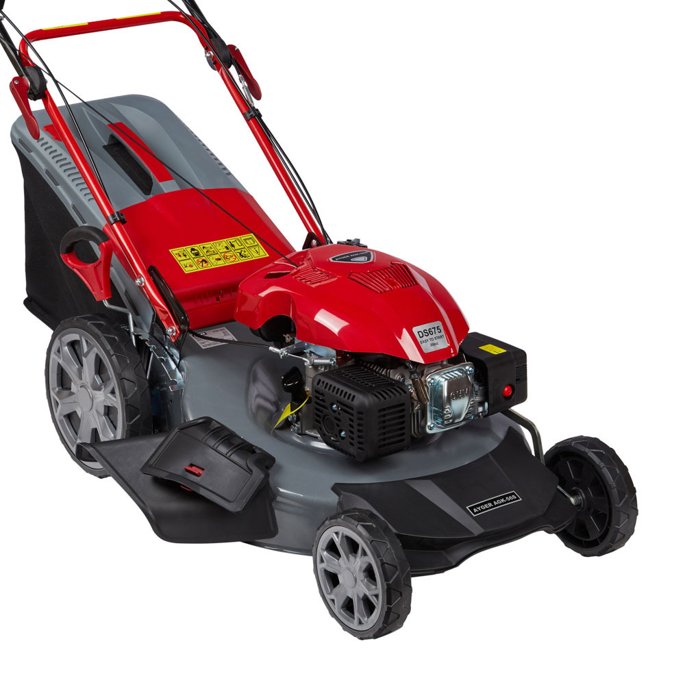 Газонокосилка бензиновая самоходная AYGER AGK-46S