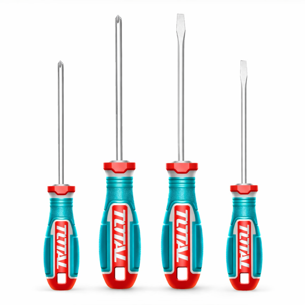 Набор отверток 4 шт TOTAL