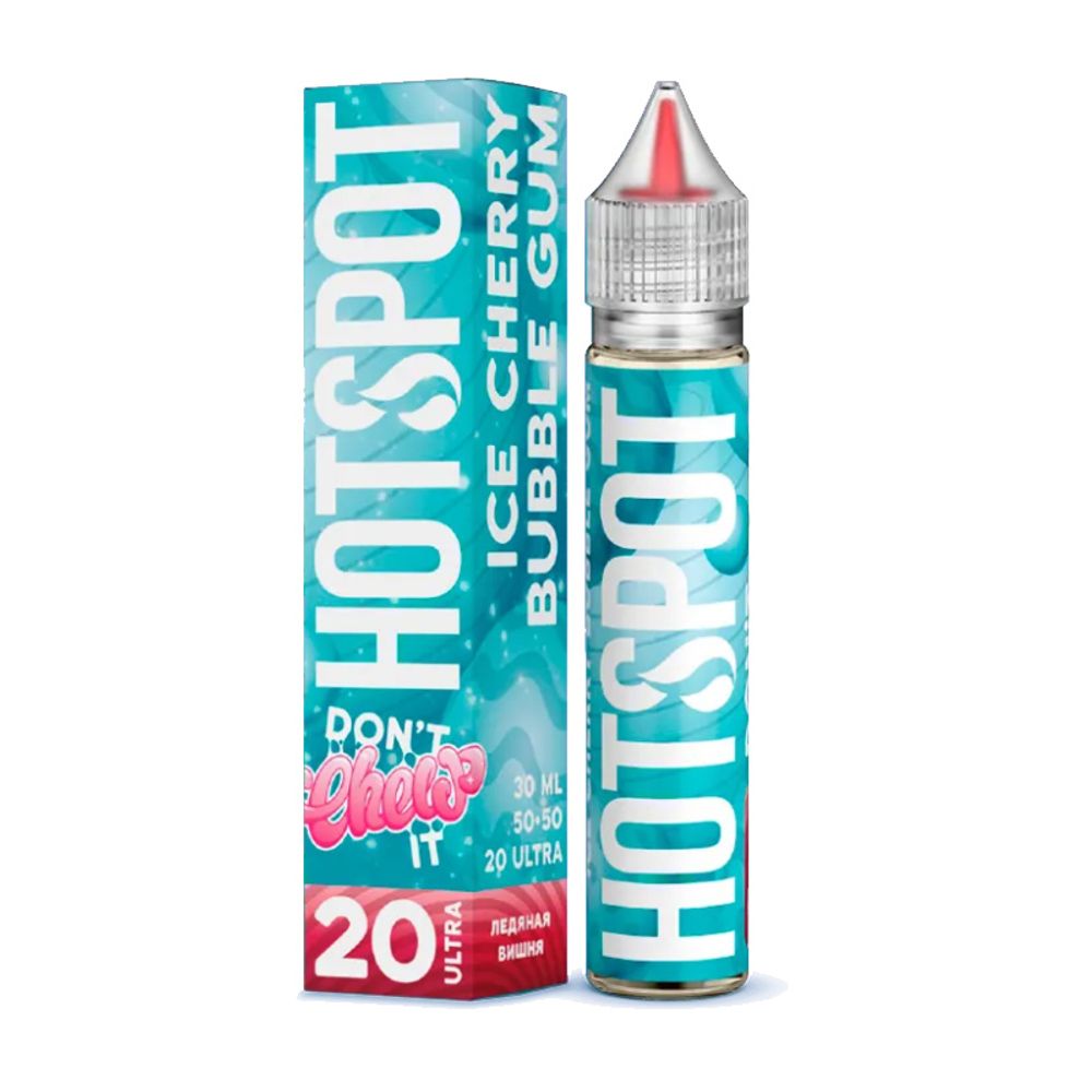 Hotspot Don't Chew It Salt 30мл - Ice Cherry Bubblegum (18 мг salt) Hotspot Don't Chew It Salt 30мл - Ice Cherry Bubblegum (18 мг salt)