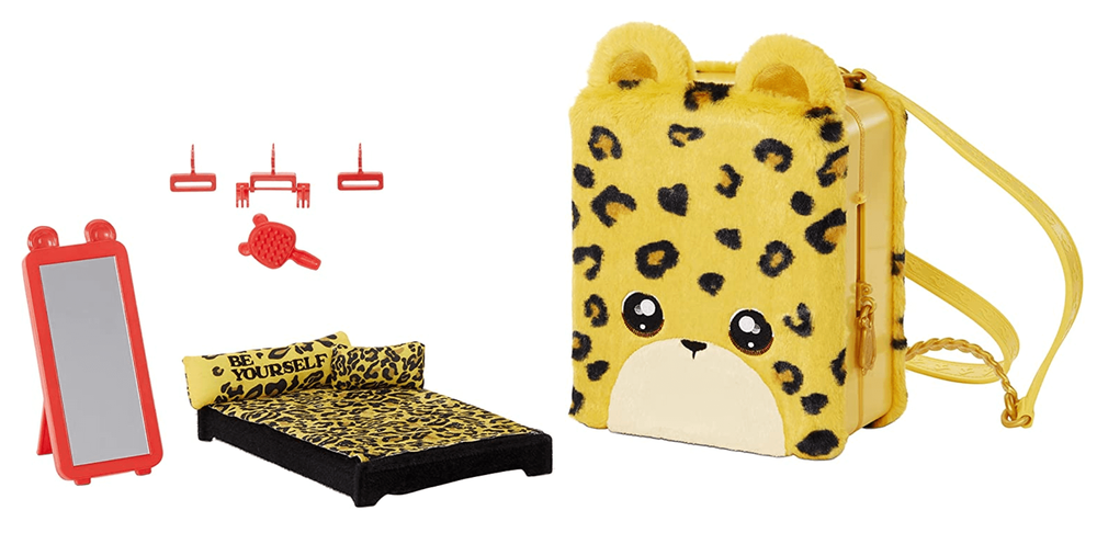Рюкзак с куклой Na! Na! Na! Surprise 3-in-1 Backpack Bedroom Playset Jennel Jaguar