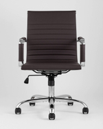 Кресло офисное TopChairs City S коричневое