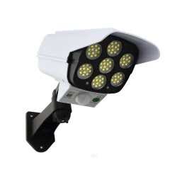 Уличный светильник на солнечной батарее с датчиком движения